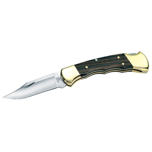 Buck Knife: Buck Ranger Folding Lock Knife with Finger Groove 